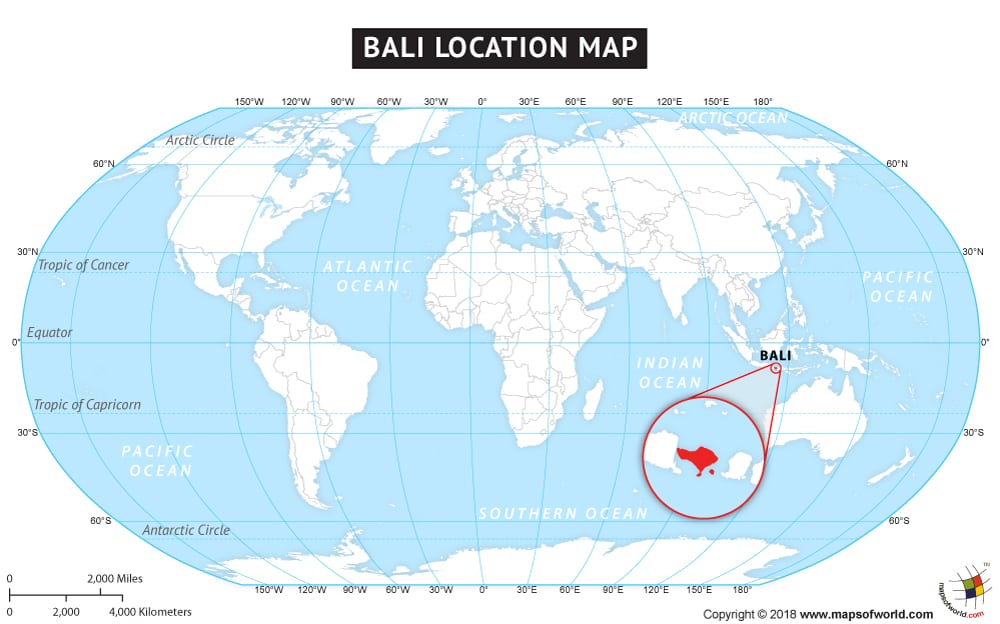 where is bali located