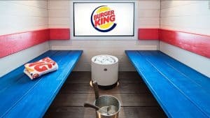finland burger king sauna