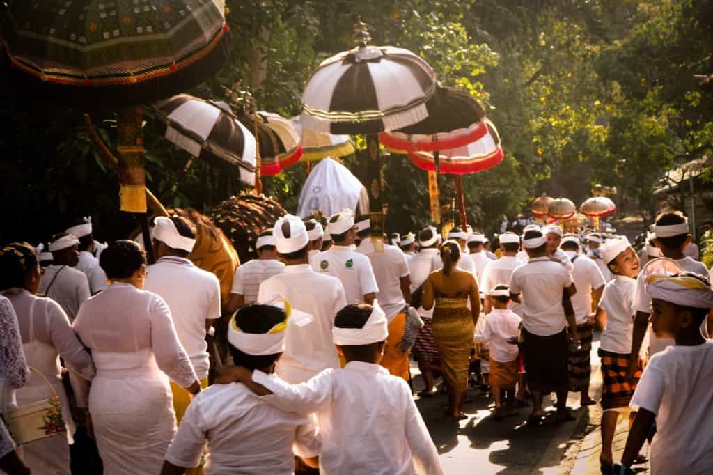 balinese funeral ceremony