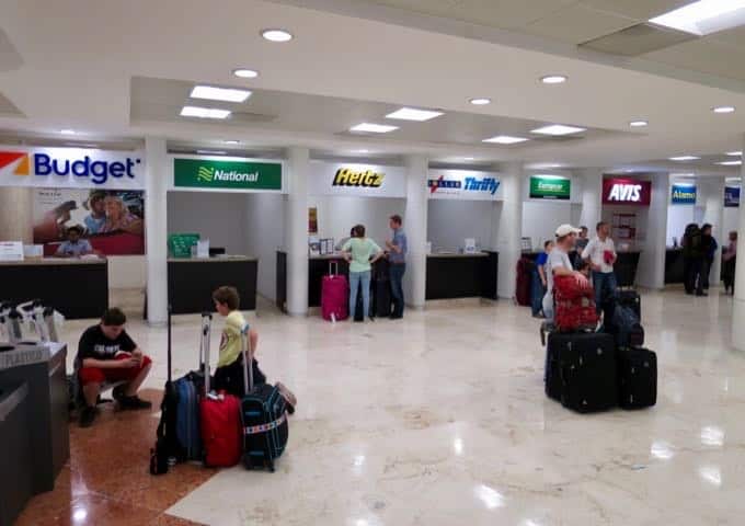 rental car cancun airport Large