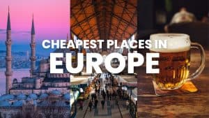 cheapest places in europe