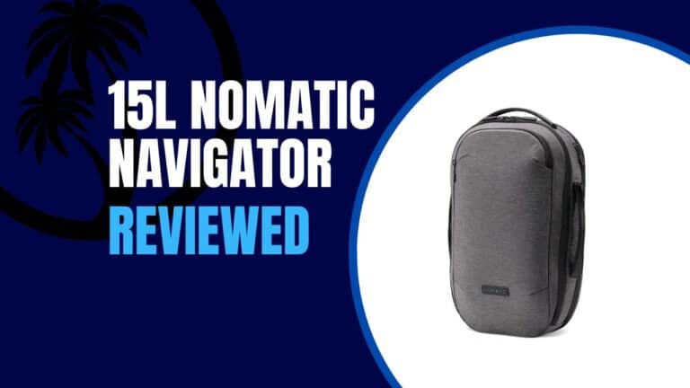 Nomatic Navigator Lite 15L Review: Is it Good For Digital Nomads?